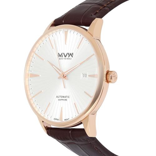Đồng hồ MVW 42 mm Nam MLA094-01 Màu Nâu