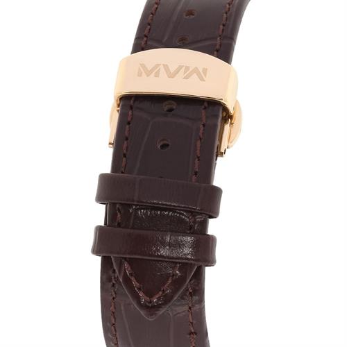 Đồng hồ MVW 42 mm Nam MLA094-01 Màu Nâu