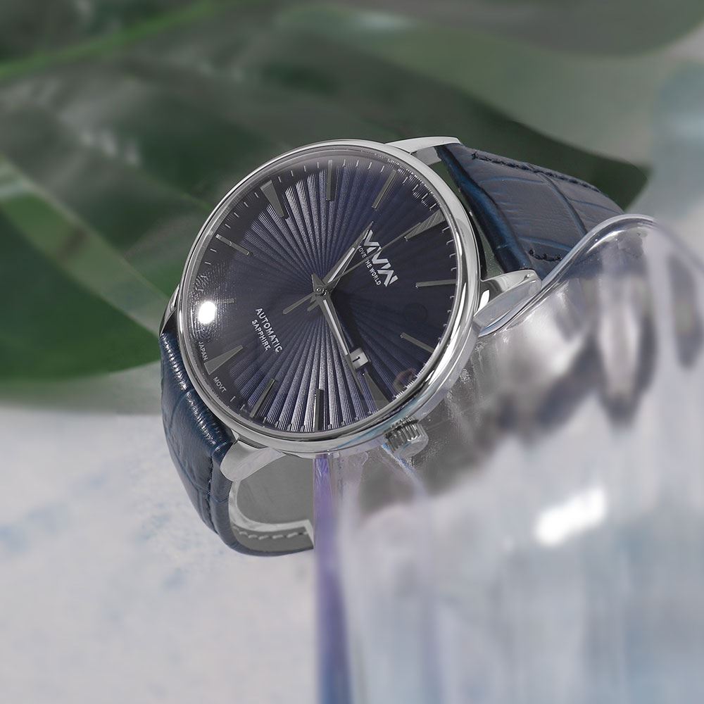 Đồng hồ MVW 42 mm Nam MLA094-02 Màu Xanh