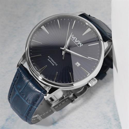 Đồng hồ MVW 42 mm Nam MLA094-02 Màu Xanh