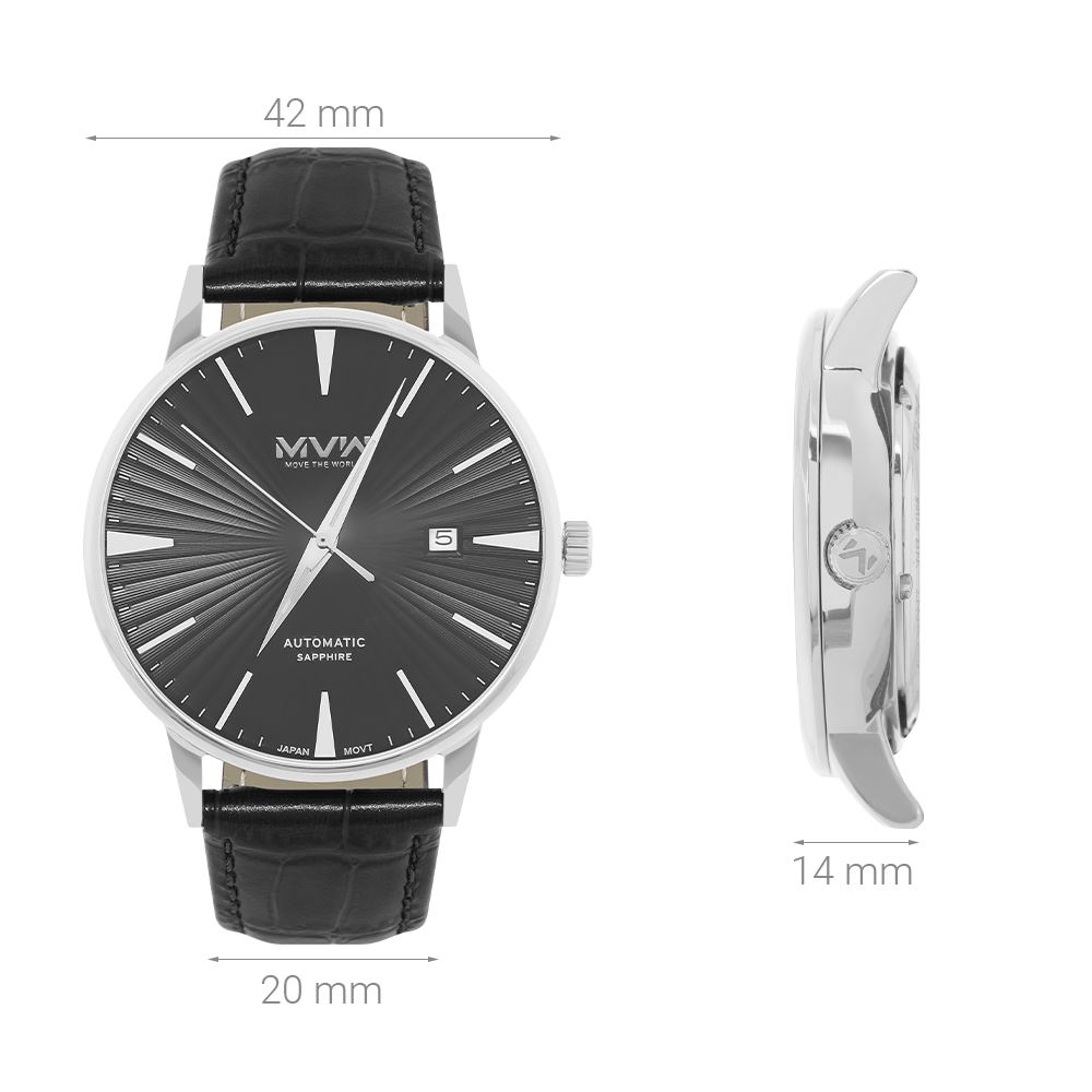 Đồng hồ MVW 42 mm Nam MLA094-03 - 6