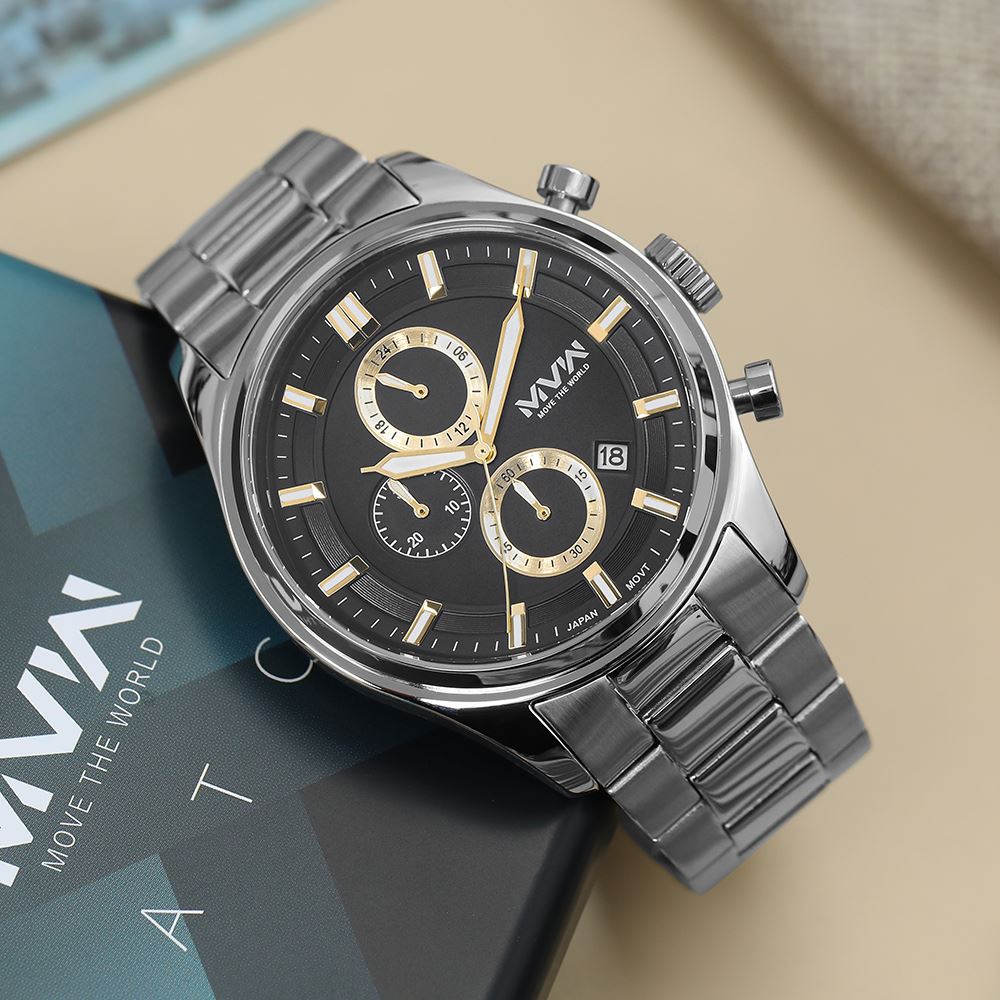 Đồng hồ MVW Sport 43 mm Nam MS106-01