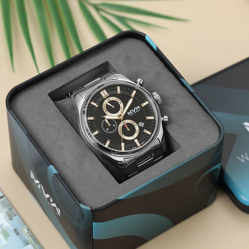 Đồng hồ MVW Sport 43 mm Nam MS106-01