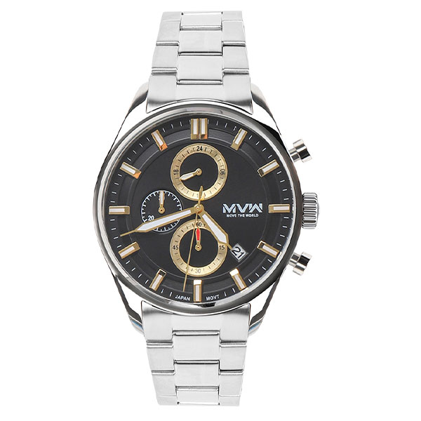 Đồng hồ MVW Sport 43 mm nam MS106-01, thiết kế cá tính