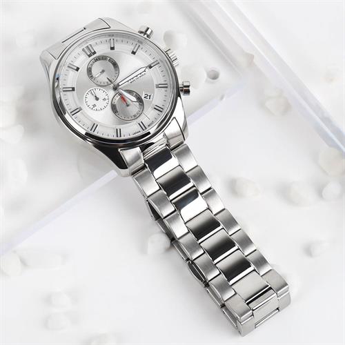 Đồng hồ MVW Sport 43 mm Nam MS106-02 Màu Bạc