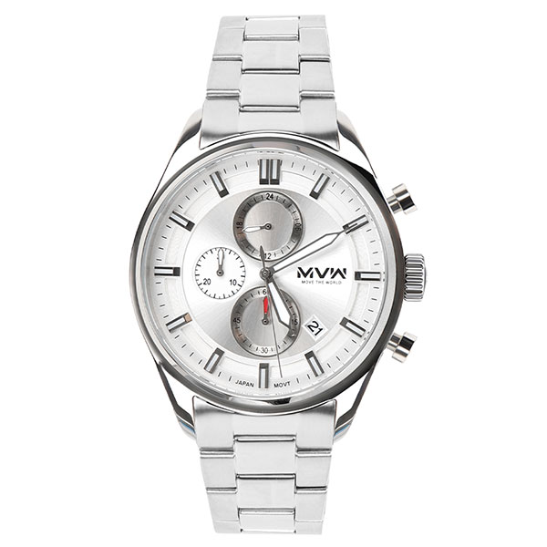 Đồng hồ MVW Sport 43 mm nam MS106-02, phong cách thể thao năng động