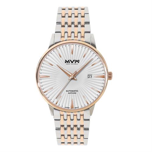 Đồng hồ MVW 42 mm Nam MSA105-01 Màu Bạc