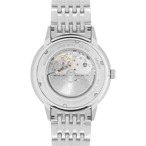 Đồng hồ MVW 42 mm Nam MSA105-02 Màu Bạc
