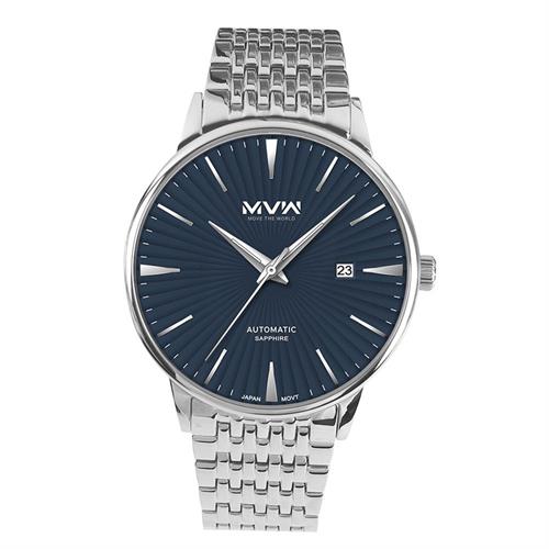 Đồng hồ MVW 42 mm Nam MSA105-03 Màu Bạc