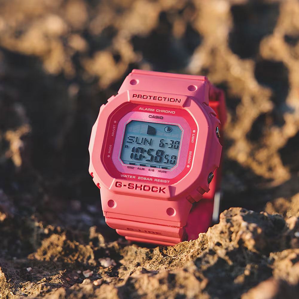 Đồng hồ G-Shock 40.5 mm Nữ GLX-S5610-4DR Màu Hồng