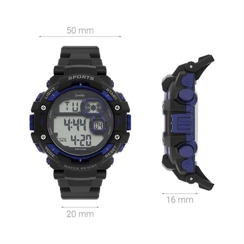 Đồng hồ Smile Kid 50 mm Trẻ em SL019-03 Màu Đen