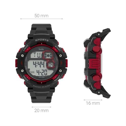 Đồng hồ Smile Kid 50 mm Trẻ em SL019-02 Màu Đen