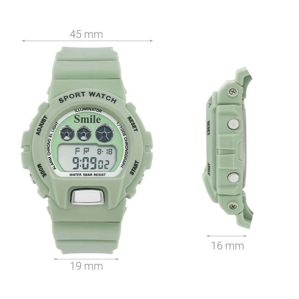 Đồng hồ Smile Kid 45 mm Trẻ em SL142-04 Màu Xanh lá