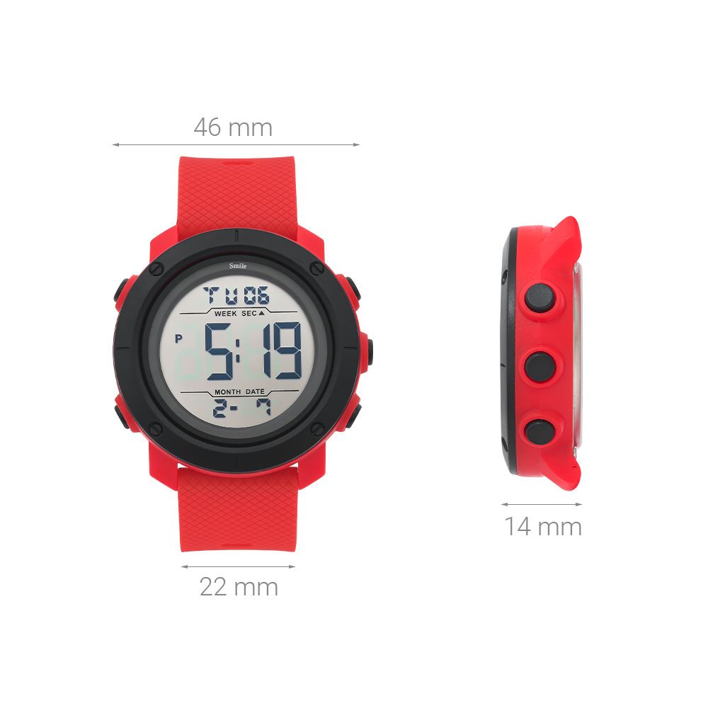 Đồng hồ Smile Kid 46 mm Trẻ em SL235-04 Màu đỏ
