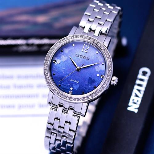 Đồng hồ Citizen 31 mm Nữ EL3100-55N Màu Bạc