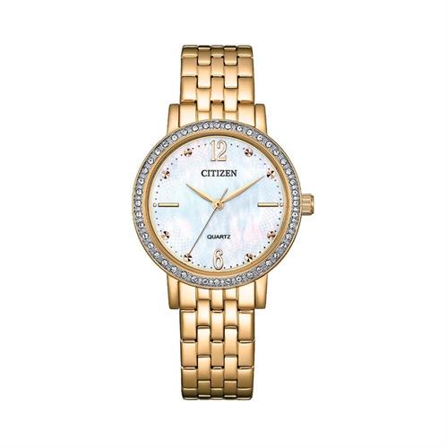 Đồng hồ Citizen 31 mm Nữ EL3103-57D Màu Vàng Hồng