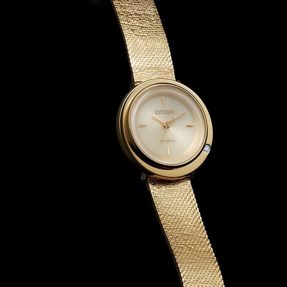 Đồng hồ Citizen 31 mm Nữ EM0642-87P Màu Vàng