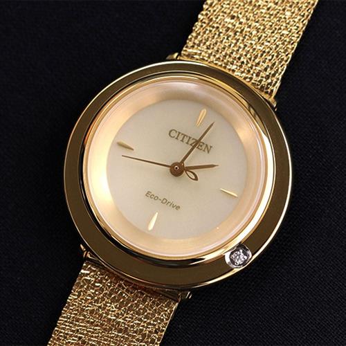 Đồng hồ Citizen 31 mm Nữ EM0642-87P Màu Vàng
