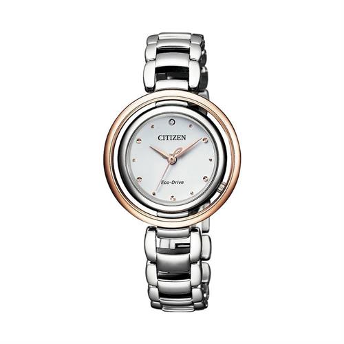 Đồng hồ Citizen 30 mm Nữ EM0668-83A Màu Bạc