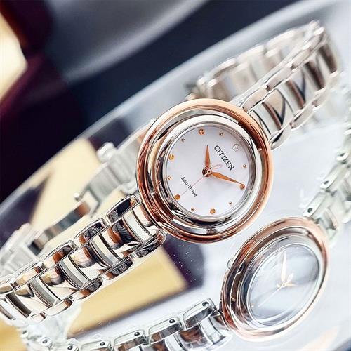 Đồng hồ Citizen 30 mm Nữ EM0668-83A Màu Bạc
