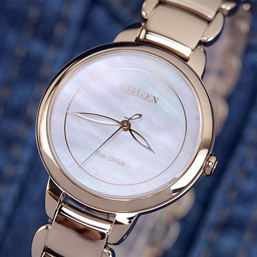 Đồng hồ Citizen 31 mm Nữ EM0673-83D Màu Vàng
