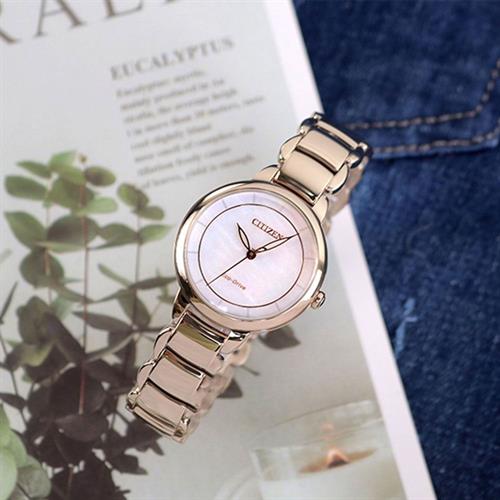Đồng hồ Citizen 31 mm Nữ EM0673-83D Màu Vàng