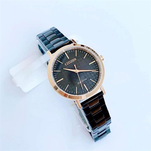 Đồng hồ Citizen 36 mm Nữ EM0768-54E Màu Đen