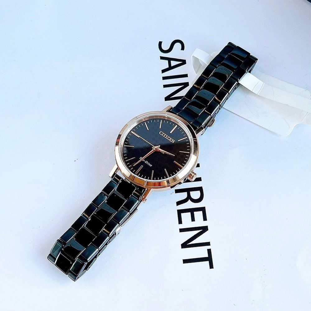 Đồng hồ Citizen 36 mm Nữ EM0768-54E Màu Đen