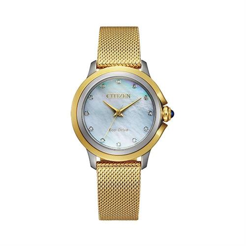 Đồng hồ Citizen 32 mm Nữ EM0794-54D Màu Vàng