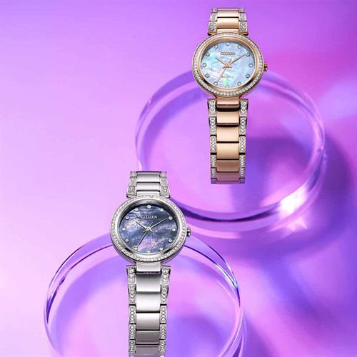 Đồng hồ Citizen 28 mm Nữ EM0840-59N Màu Bạc