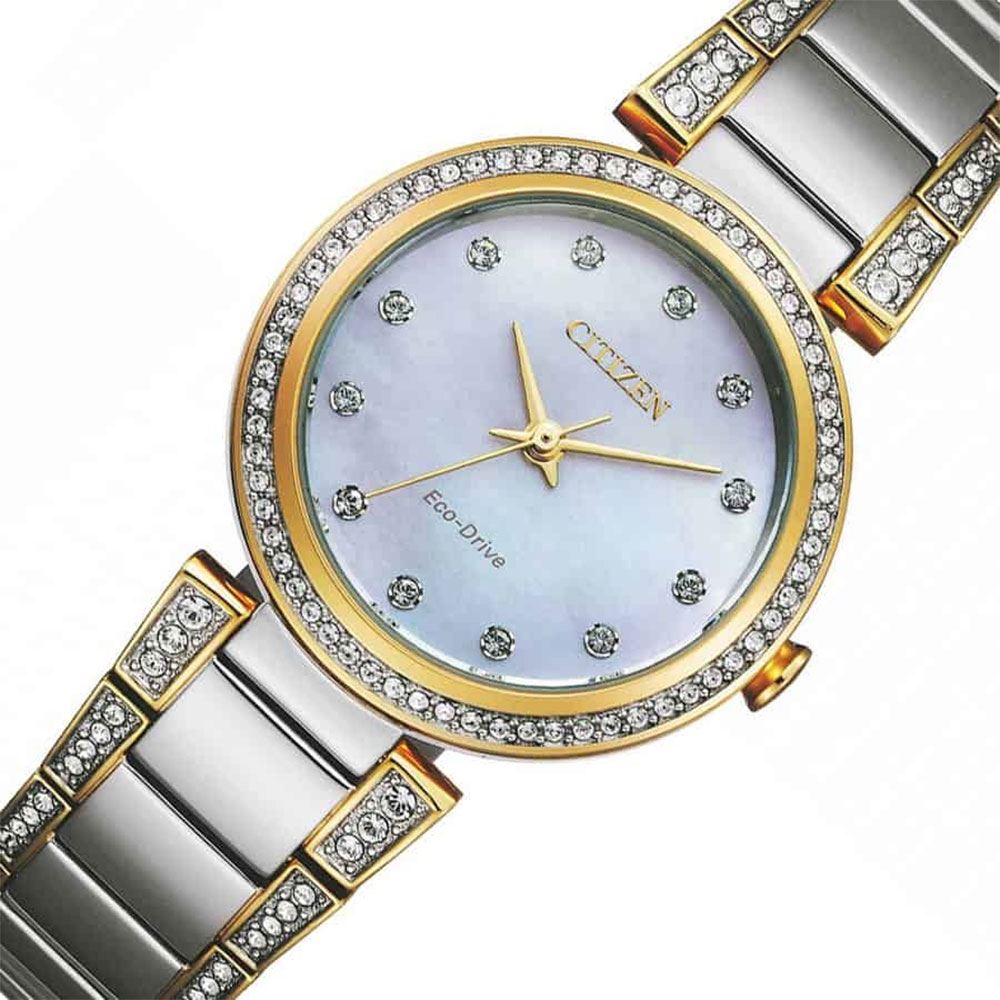 Đồng hồ Citizen 28 mm Nữ EM0844-58D Màu Bạc