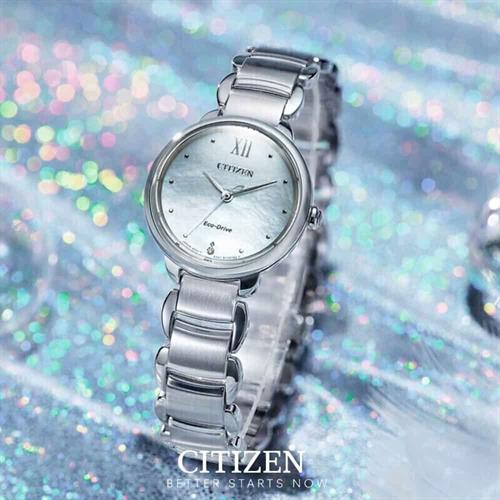 Đồng hồ Citizen 28 mm Nữ EM0920-86D Màu Bạc