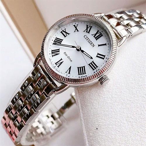 Đồng hồ Citizen 29 mm Nữ EM1050-56A Màu Bạc