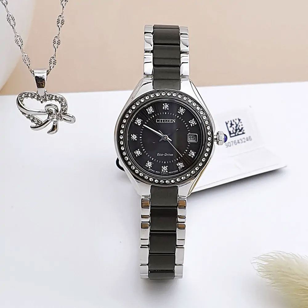 Đồng hồ Citizen 25 mm Nữ EW2558-88E Màu Màu kết hợp