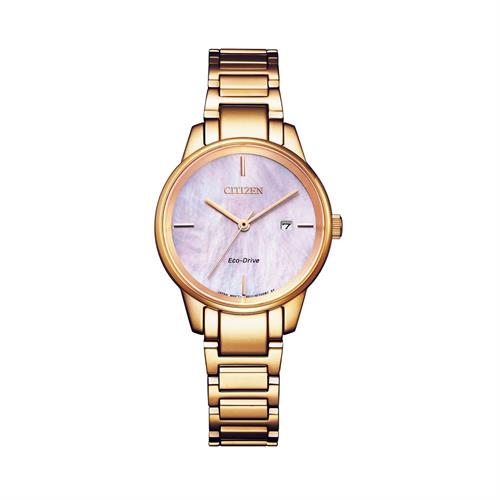 Đồng hồ Citizen 29 mm Nữ EW2593-87Y Màu Vàng Hồng