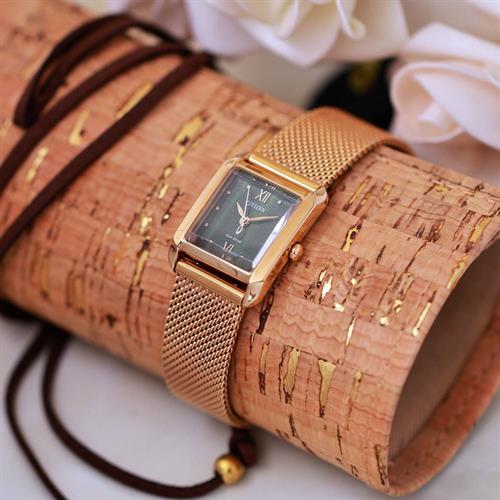 Đồng hồ Citizen 28 mm Nữ EW5593-72X Màu Vàng Hồng