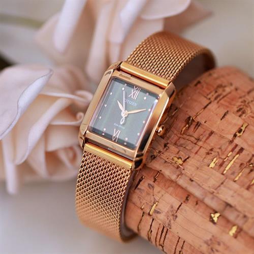 Đồng hồ Citizen 28 mm Nữ EW5593-72X Màu Vàng Hồng