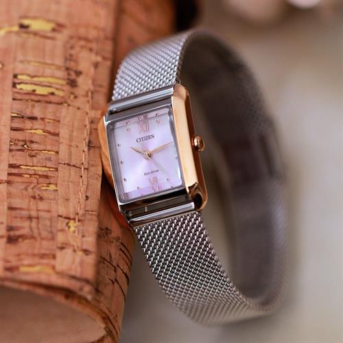 Đồng hồ Citizen 28 mm Nữ EW5596-66X Màu Bạc