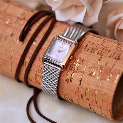 Đồng hồ Citizen 28 mm Nữ EW5596-66X Màu Bạc