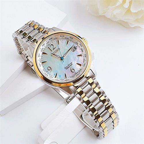 Đồng hồ Citizen 35 mm Nữ FC8008-88D Màu Màu kết hợp