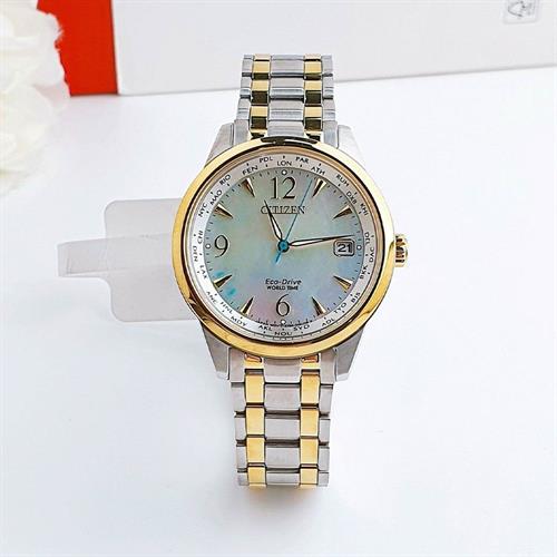 Đồng hồ Citizen 35 mm Nữ FC8008-88D Màu Màu kết hợp