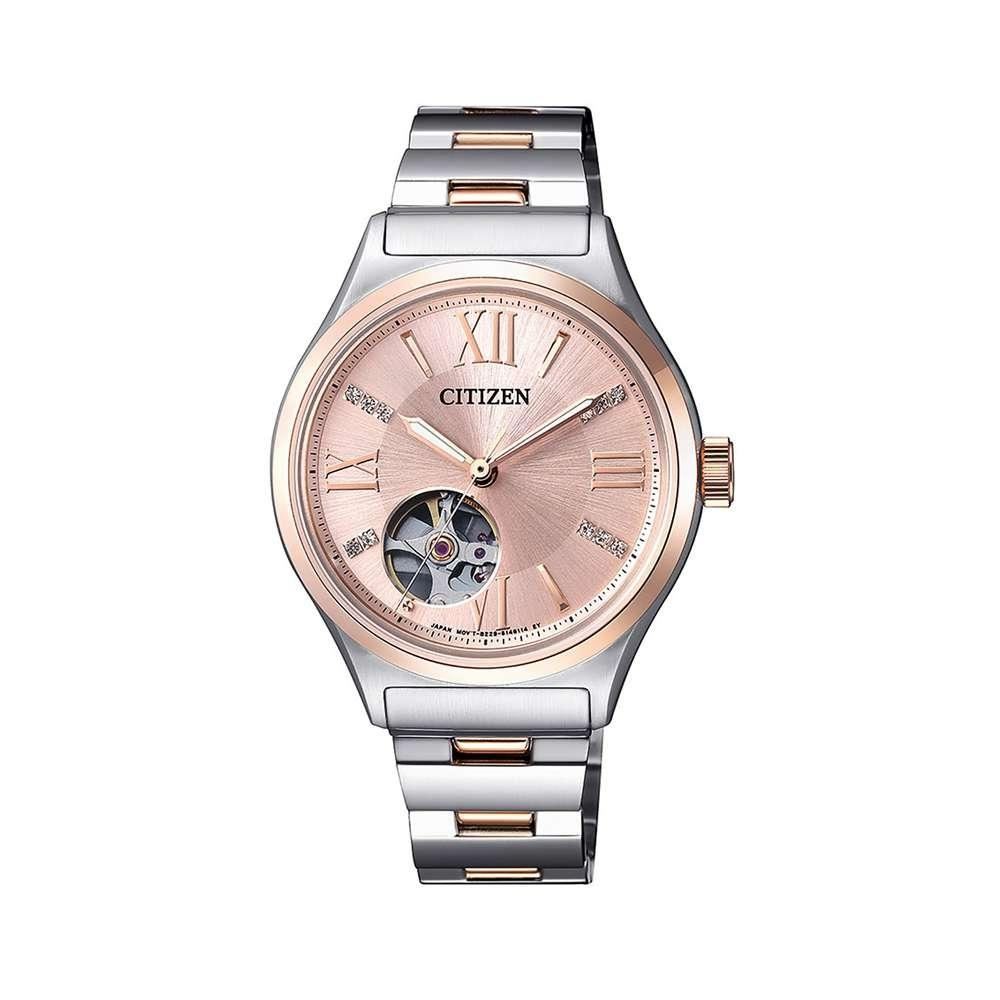 Đồng hồ Citizen 34 mm Nữ PC1009-51W Màu Màu kết hợp