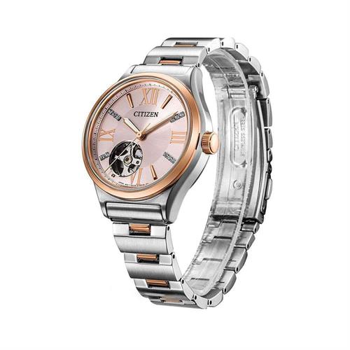 Đồng hồ Citizen 34 mm Nữ PC1009-51W Màu Màu kết hợp