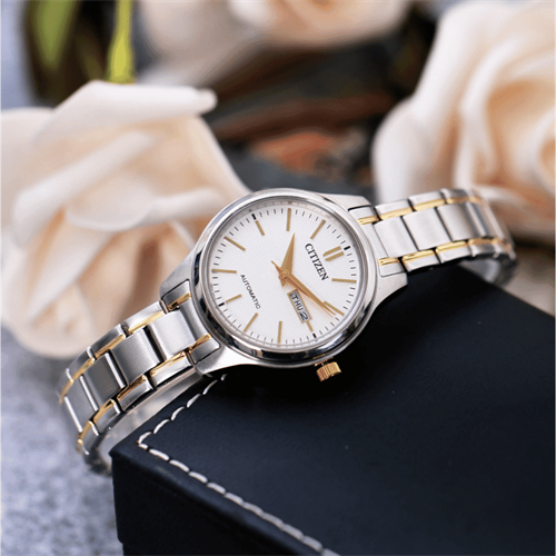 Đồng hồ Citizen 29 mm Nữ PD7144-57A Màu Màu kết hợp
