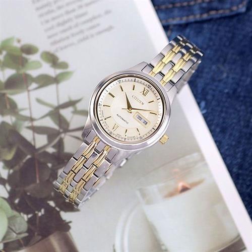 Đồng hồ Citizen 29 mm Nữ PD7156-58P Màu Màu kết hợp