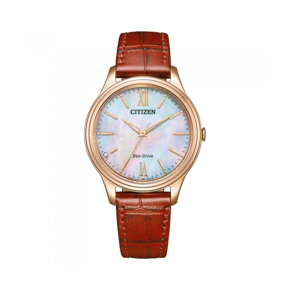 Đồng hồ Citizen 34 mm Nữ EM0419-11D Màu Đỏ