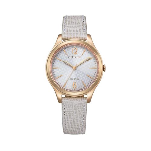 Đồng hồ Citizen 32 mm Nữ EM0509-10A Màu Kem