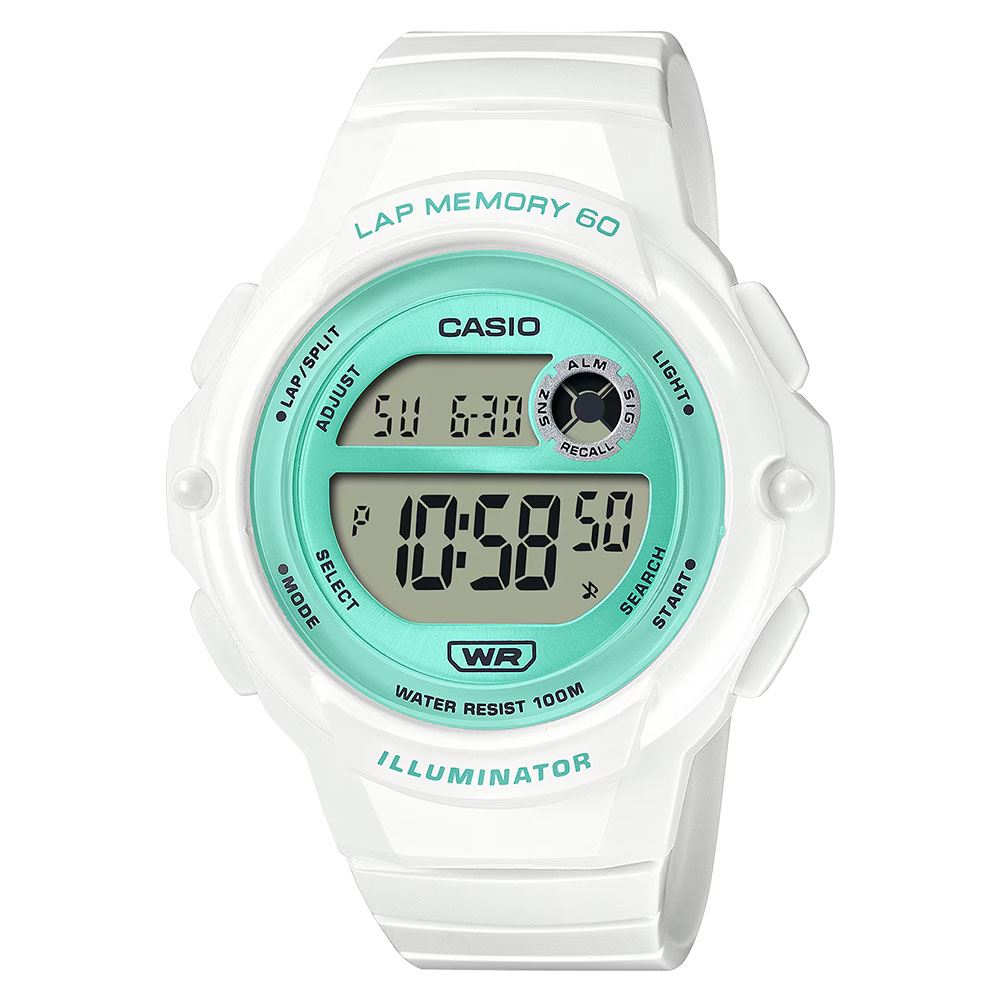 Đồng hồ Casio Timeless 40.5 mm Nữ LWS-1200H-7A3VDF Màu Trắng