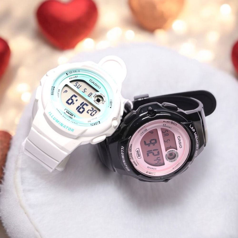 Đồng hồ Casio Timeless 40.5 mm Nữ LWS-1200H-7A3VDF Màu Trắng