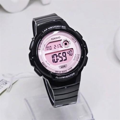 Đồng hồ Casio 40.5 mm Nữ LWS-1200H-1A2VDF Màu Đen